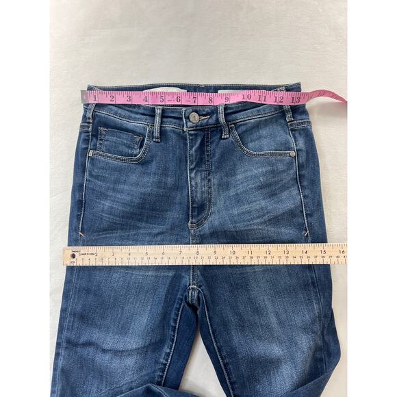 Anthropologie Pilcro Letterpress Superscript Ultra High Rise Skinny Jean Capsule - Picture 10 of 12